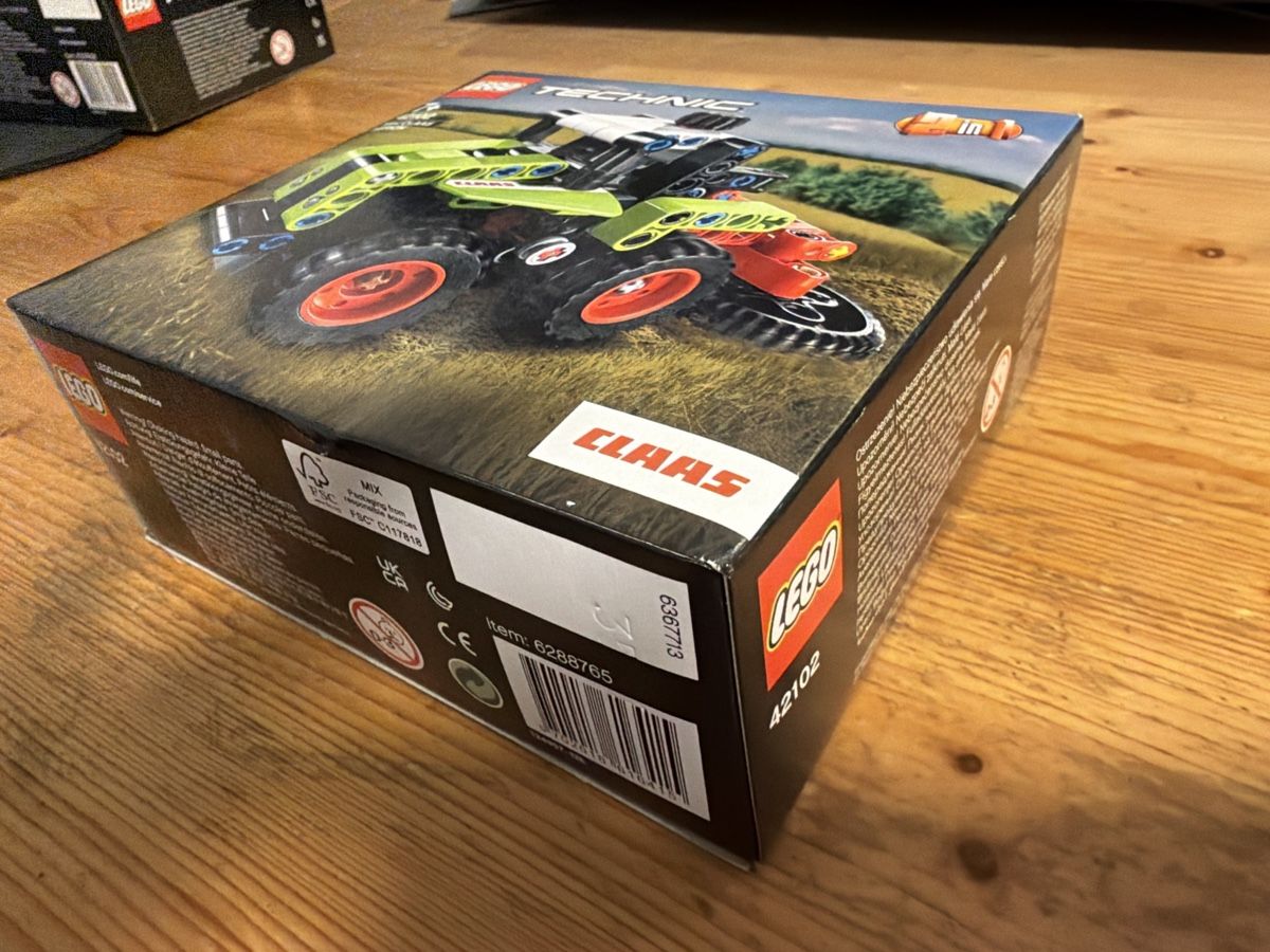 Lego Kit di costruzioni: LEGO Technic 42102 Mini Claas Xerion, originalverpackt – Nuovo e nell'imballaggio originale da Märstetten venduto da fury_psg 2