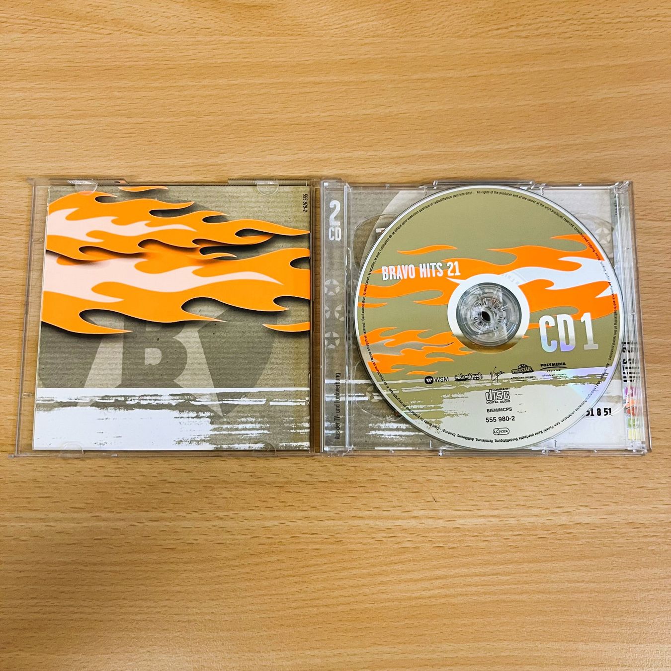 CD: CD - Bravo Hits - Nr. 21 – Usato da Amlikon-Bissegg venduto da riestig 1