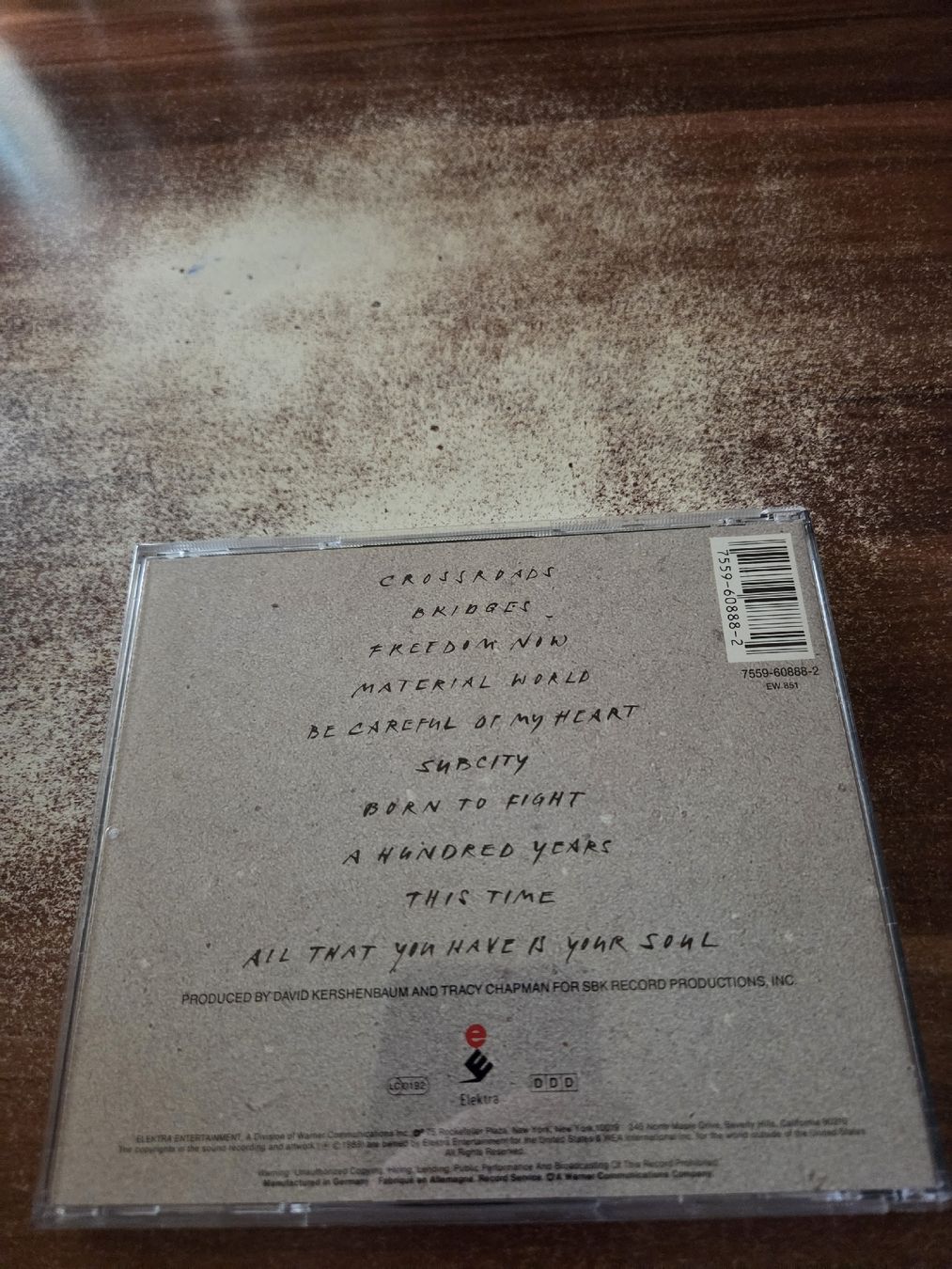 CDs: Tracy Chapman - Crossroads – Gebraucht aus Wattenwil von Mage66 1
