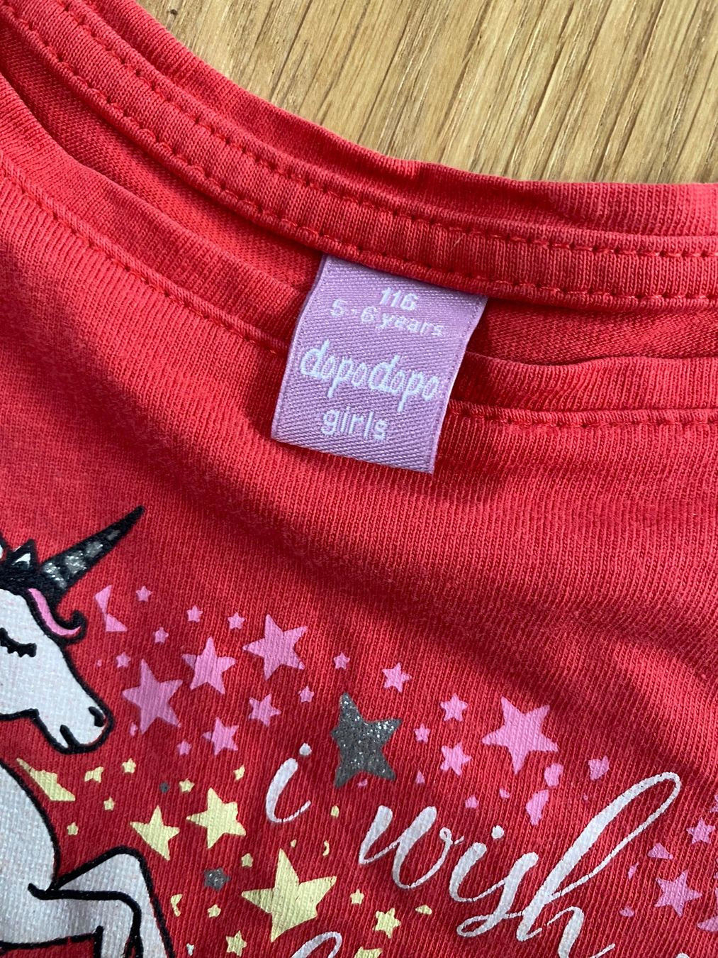 Blusen, T-Shirts & Tops: Dopodopo Einhorn T-Shirt Gr. 116 – Gebraucht aus Trachslau von M_Schmid81 1