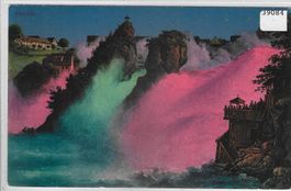 Rheinfall bei Beleuchtung