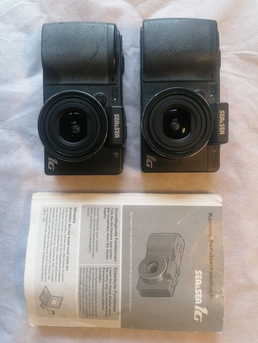 Fotocamera: UW Kamera mit Blitz und Gehäuse – Usato da Rheineck venduto da Sn600
