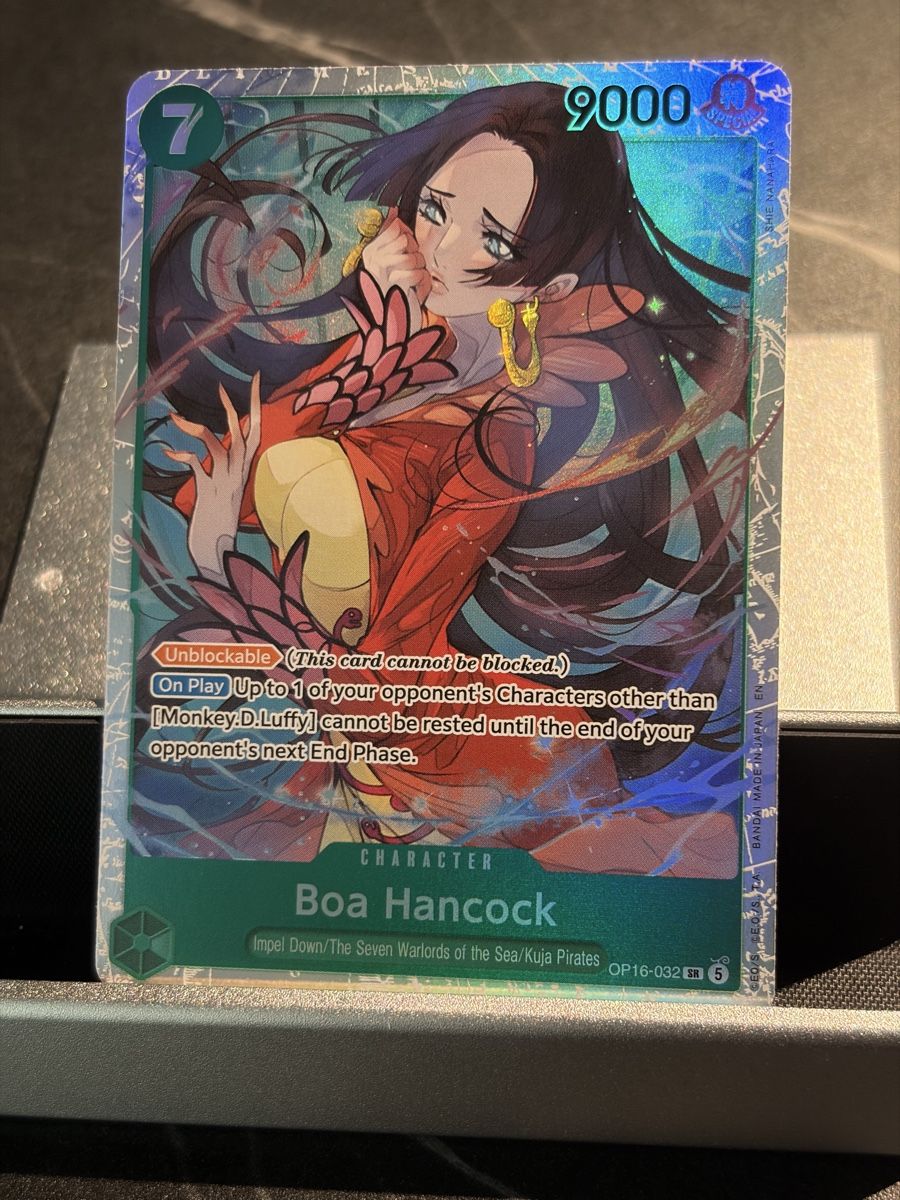 Bandai Carte collezionabili: One Piece OP16-032 Bos Hancock, Englisch – Nuovo (secondo la descrizione) da St. Gallen venduto da cambitcg