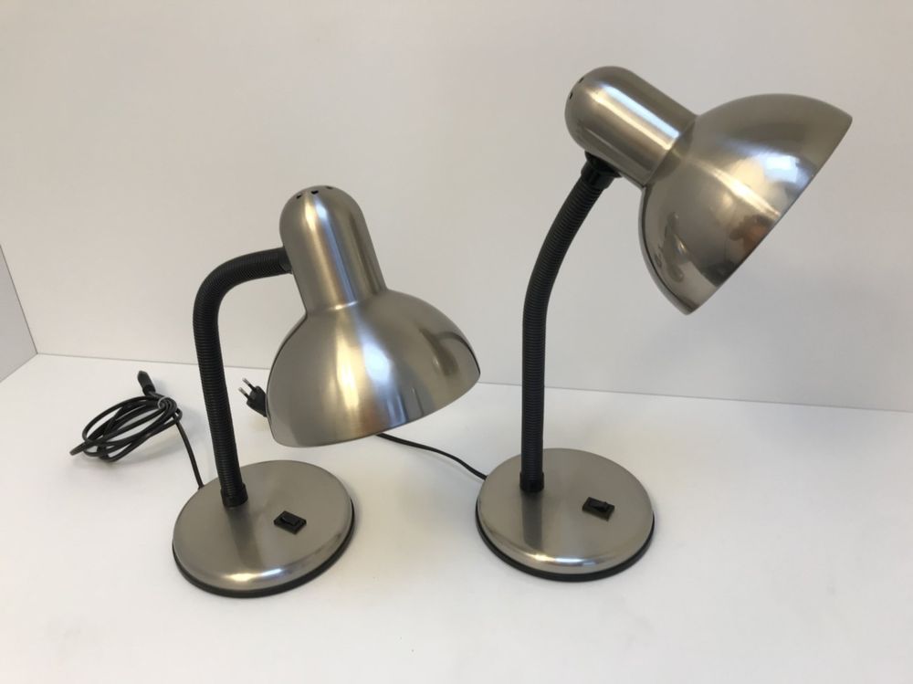 Tela 1-flammige und 3-flammige Tischleuchte – Modernes Leinen & Metall für Nachttisch oder Wohnzimmer HL2043 | Tischlampe | HOME