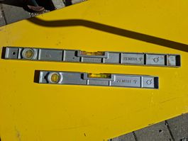 Wasserwaagen Set Zenith 2 Stück gebraucht Metall