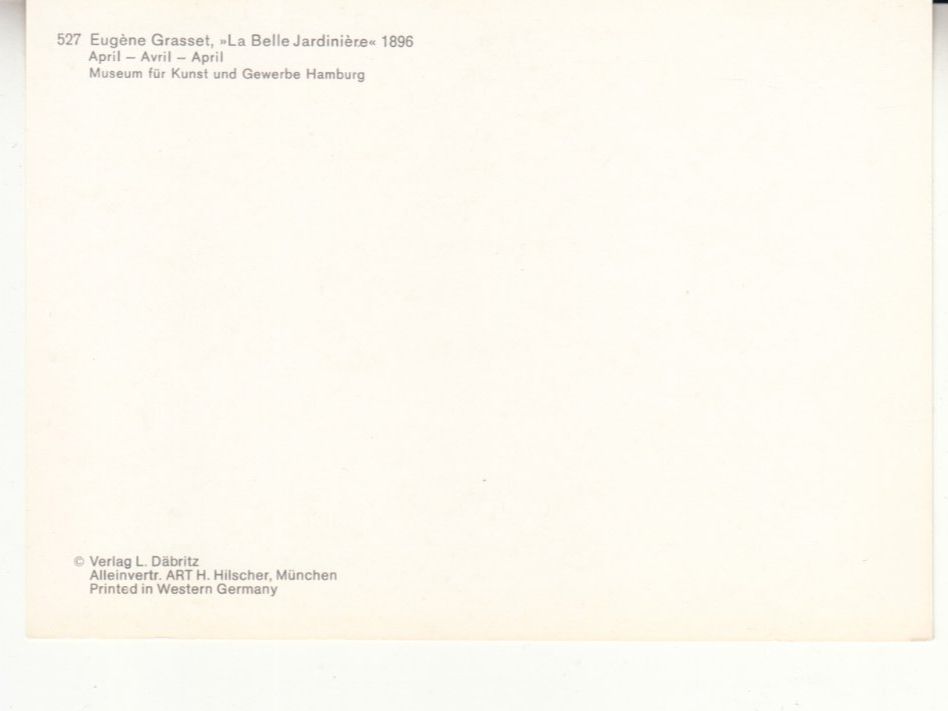 Cartoline postali: Künstlerkarten Eugène Grasset, 3 Stk – Usato da Bürglen TG venduto da StampGraf 6