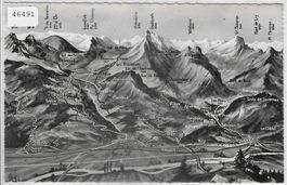 Panorama Aigle Bex Col de Pillon