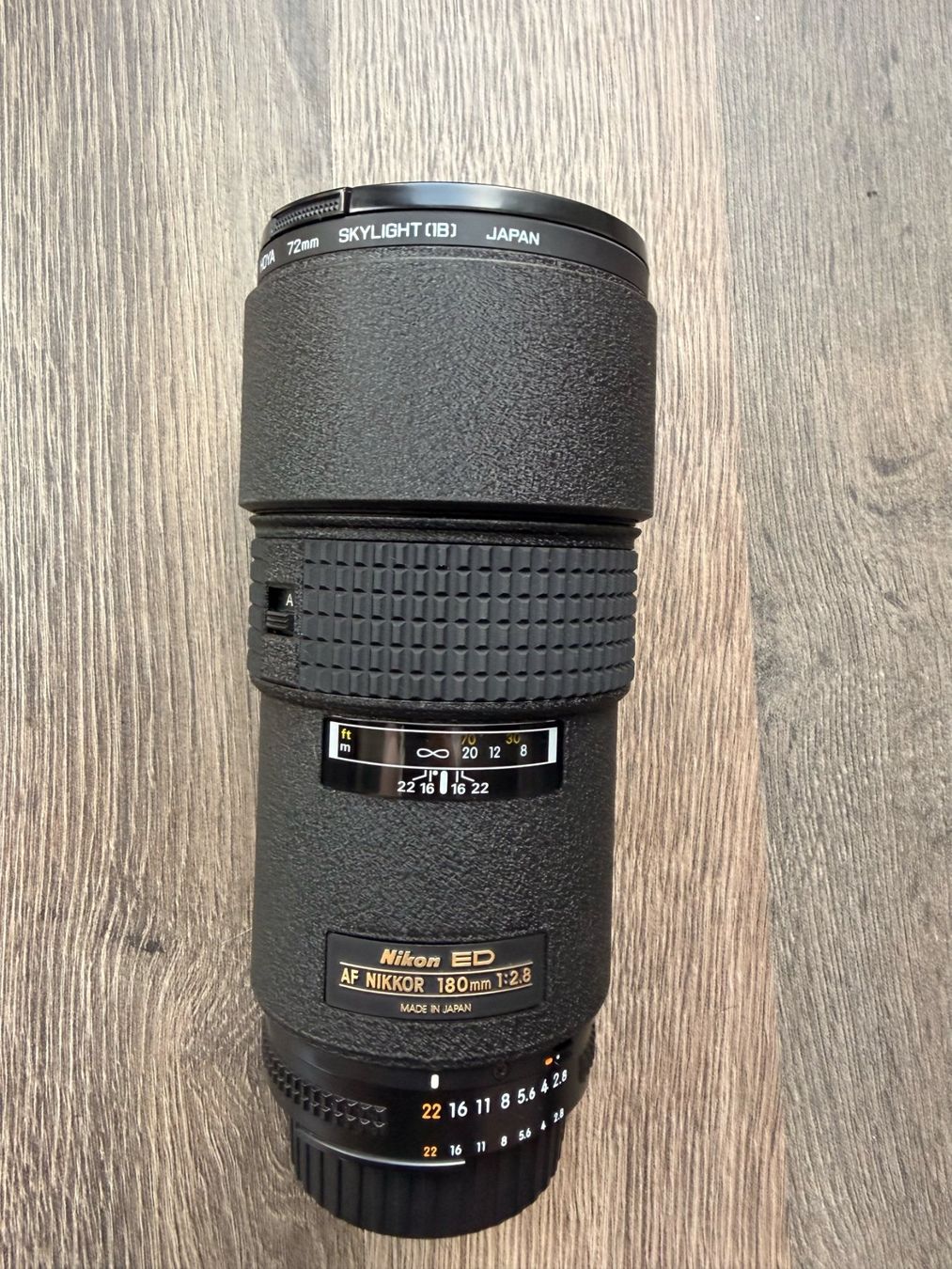 Nikkor Obiettivi: Nikkor 180mm ED 2.8 – Usato da Widen venduto da Mrs_Katana
