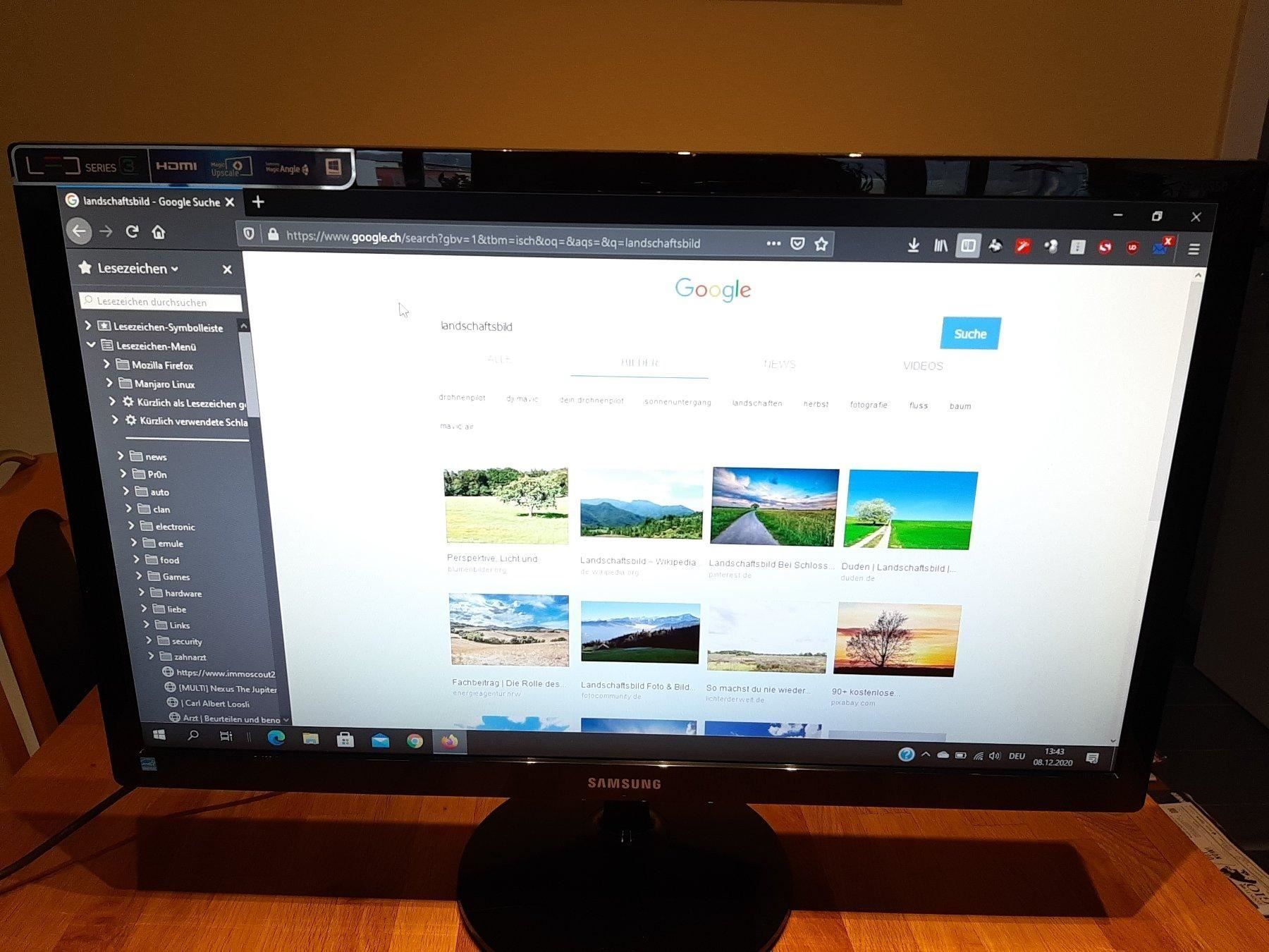 Samsung Monitore: Samsung s27c350H – Gebraucht aus Brunnen von