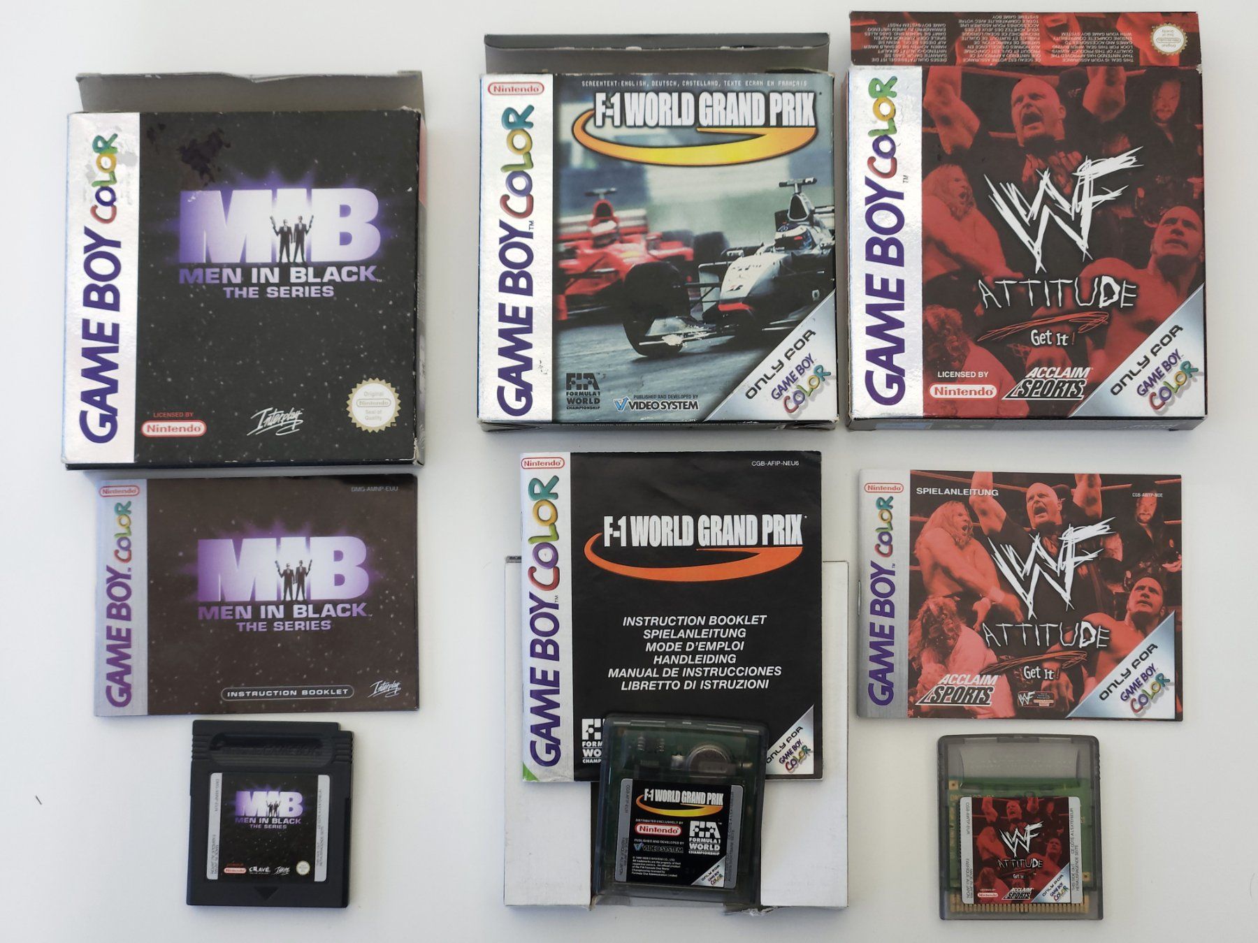 Nintendo Spiele: Sammlung Spiele Game Boy Color Ref#B – Gebraucht aus Autigny von zel_gvl5 2