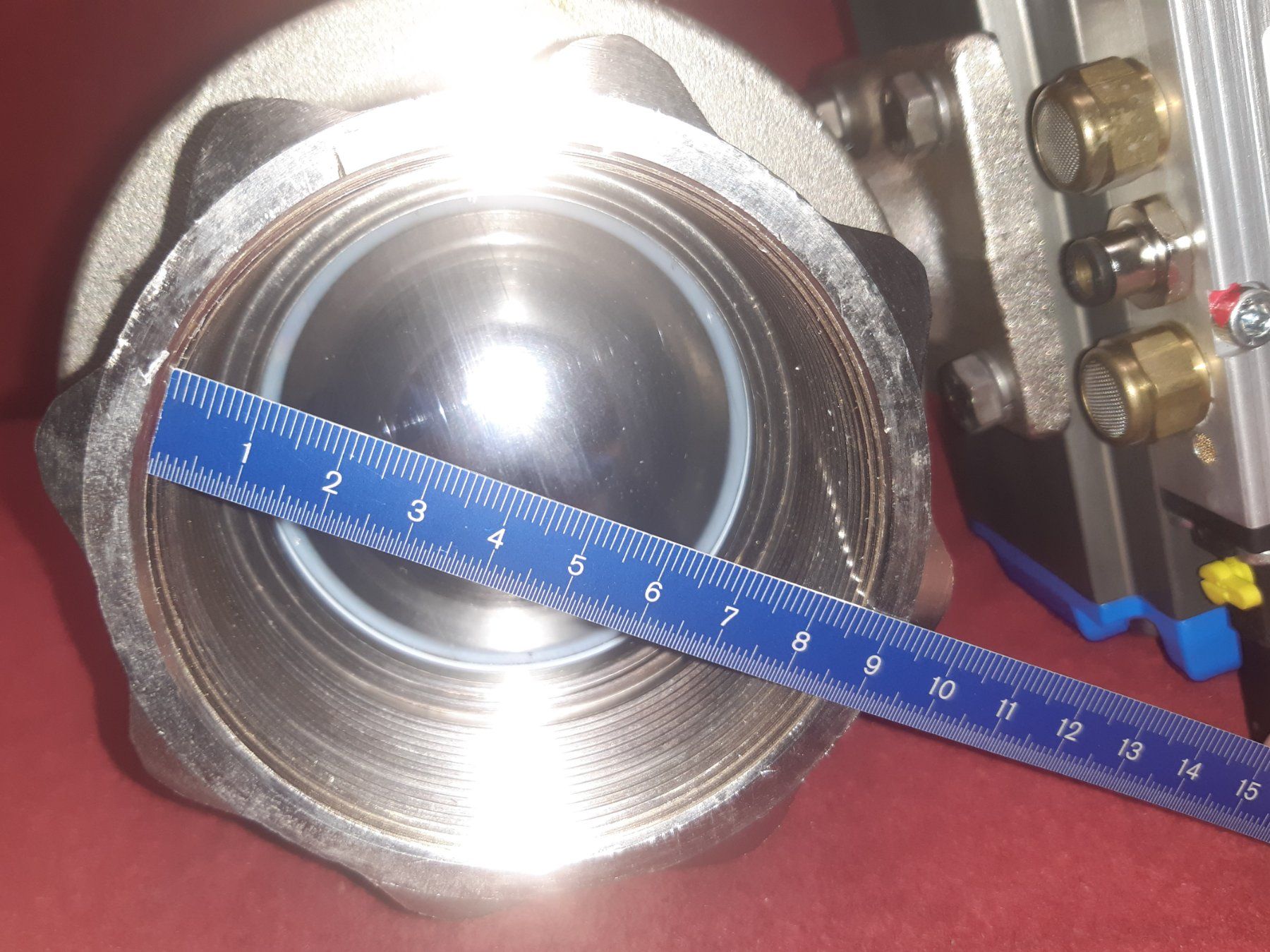 Rubinetteria: Sehr grosser Kugelhahn DN80 – Usato da Lohn-Ammannsegg venduto da Molch7 8