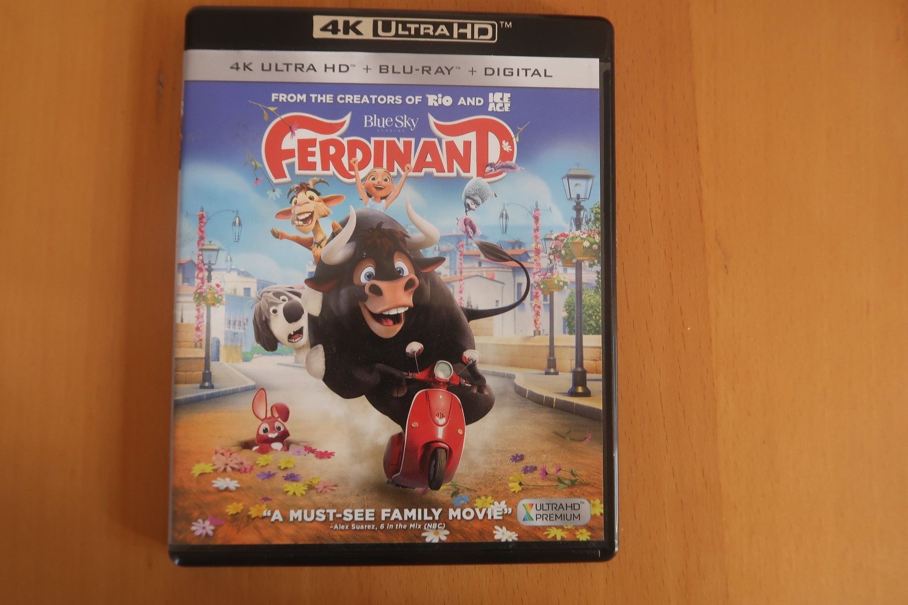 Tutti i DVDs: 4K Blu-ray FERDINAND       Français Anglais – Usato da Porrentruy venduto da tupatup