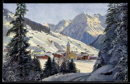 AK Klosters, Dorf im Winterzauber