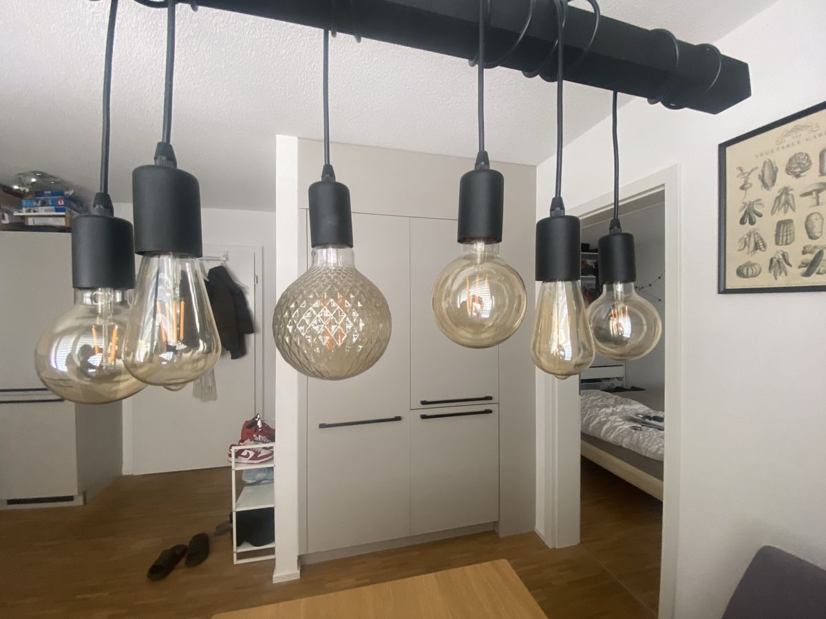 Lampadari & plafoniere: Stilvolle Hängelampe mit 5 Birnen – Usato da Liebefeld venduto da ale_8m77 1