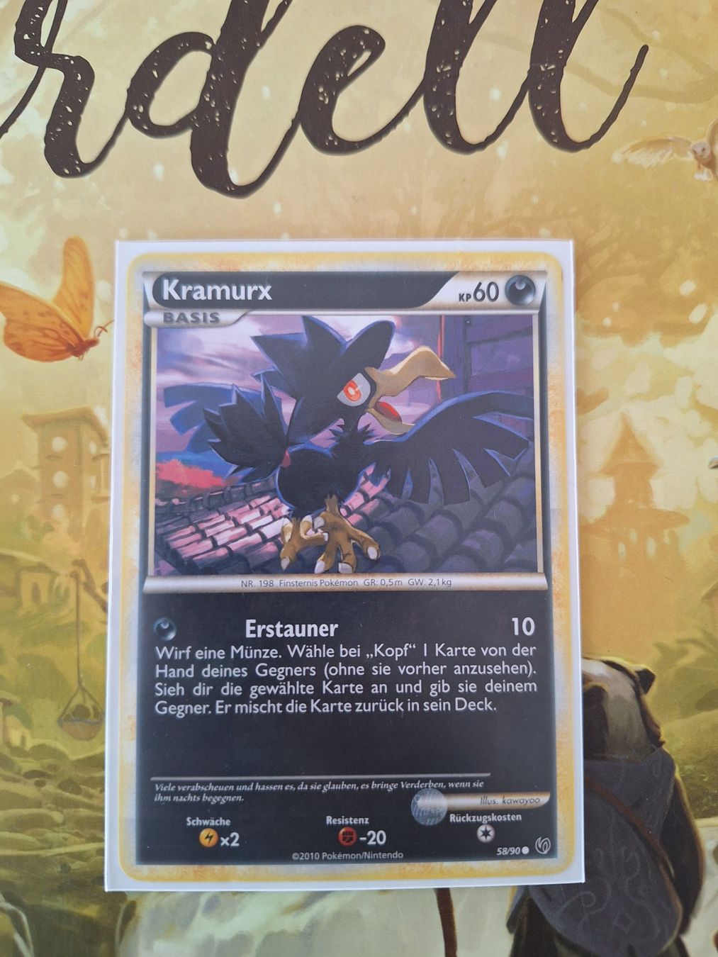 Pokémon Carte collezionabili: Kramurx - Heartgold Soulsilver – Usato da Altstätten SG venduto da GGsGameshop