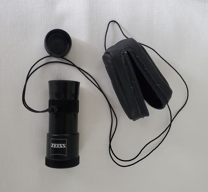 Zeiss 3X12 Monokular Schwarz - Kompaktes Teleskop Für Unterwegs