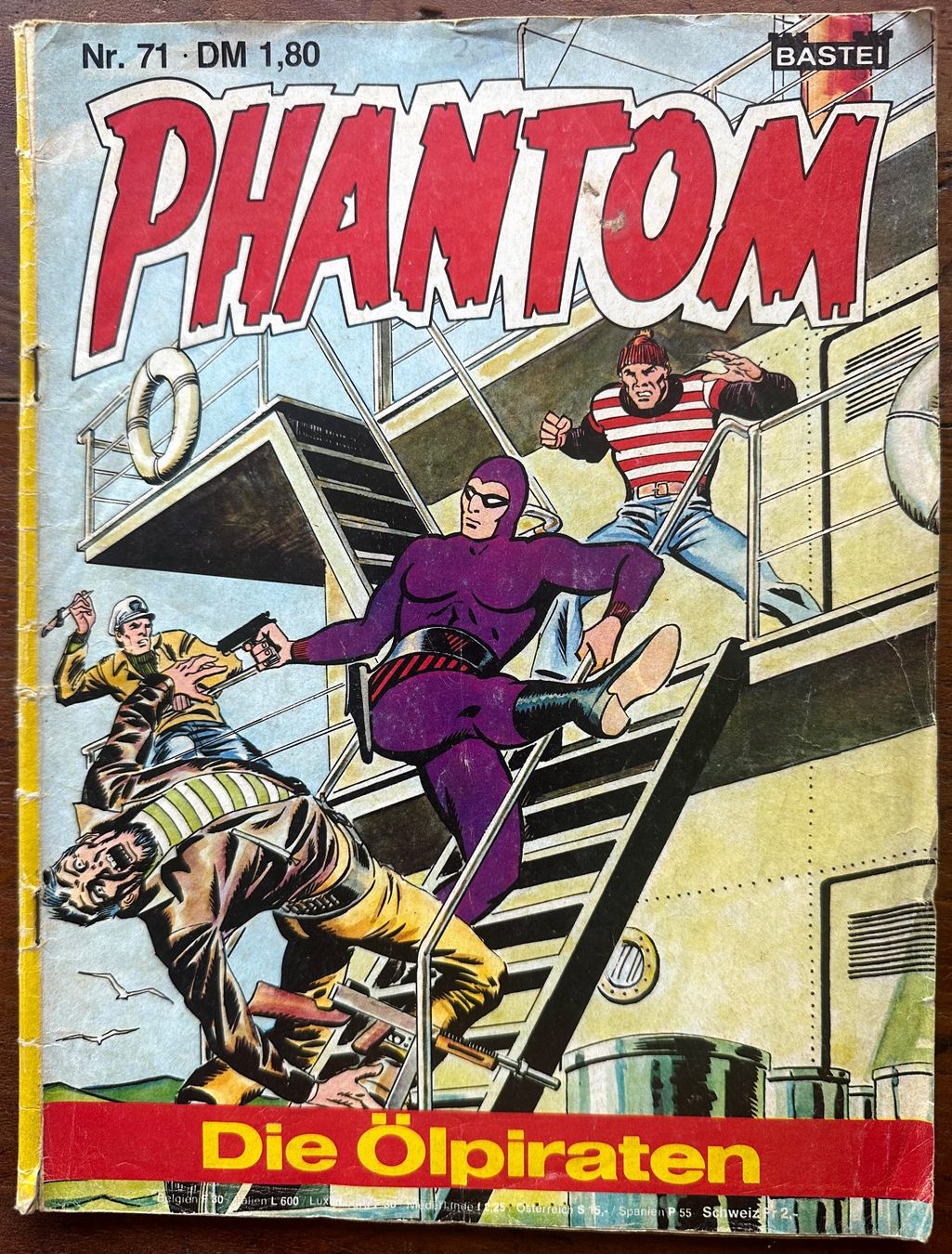 Fumetti: Phantom Nr. 71  DM 1.80, hunderte Comics ab 1.- – Usato da Seltisberg venduto da quadartswiss