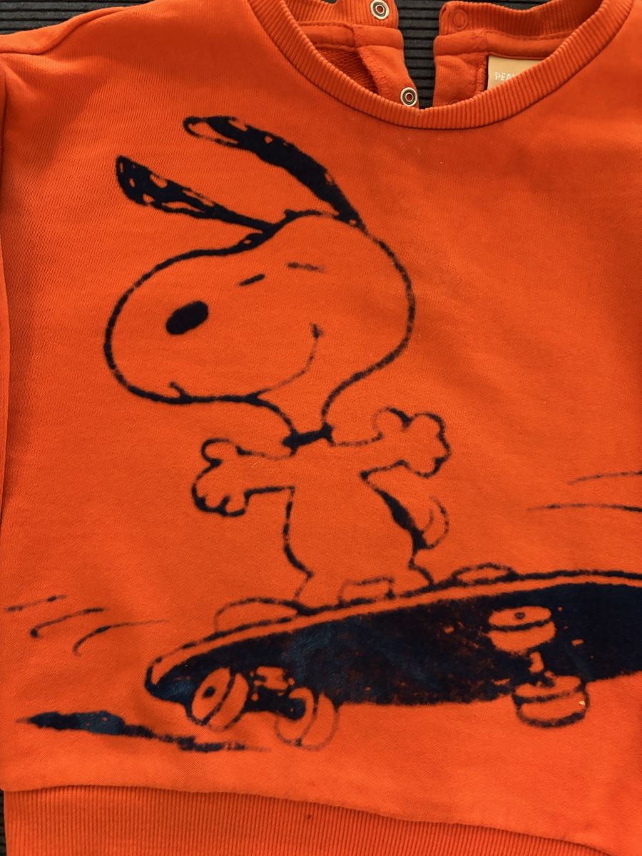 Maglioni & Felpe: Snoopy Sweatshirt Gr 92 orange Herbst – Usato da Zollikofen venduto da ale_w2sw 1