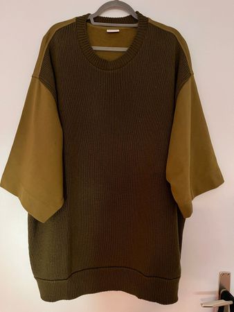 Dries van Noten Top, Grösse XL, Khaki - Herbst Sale!