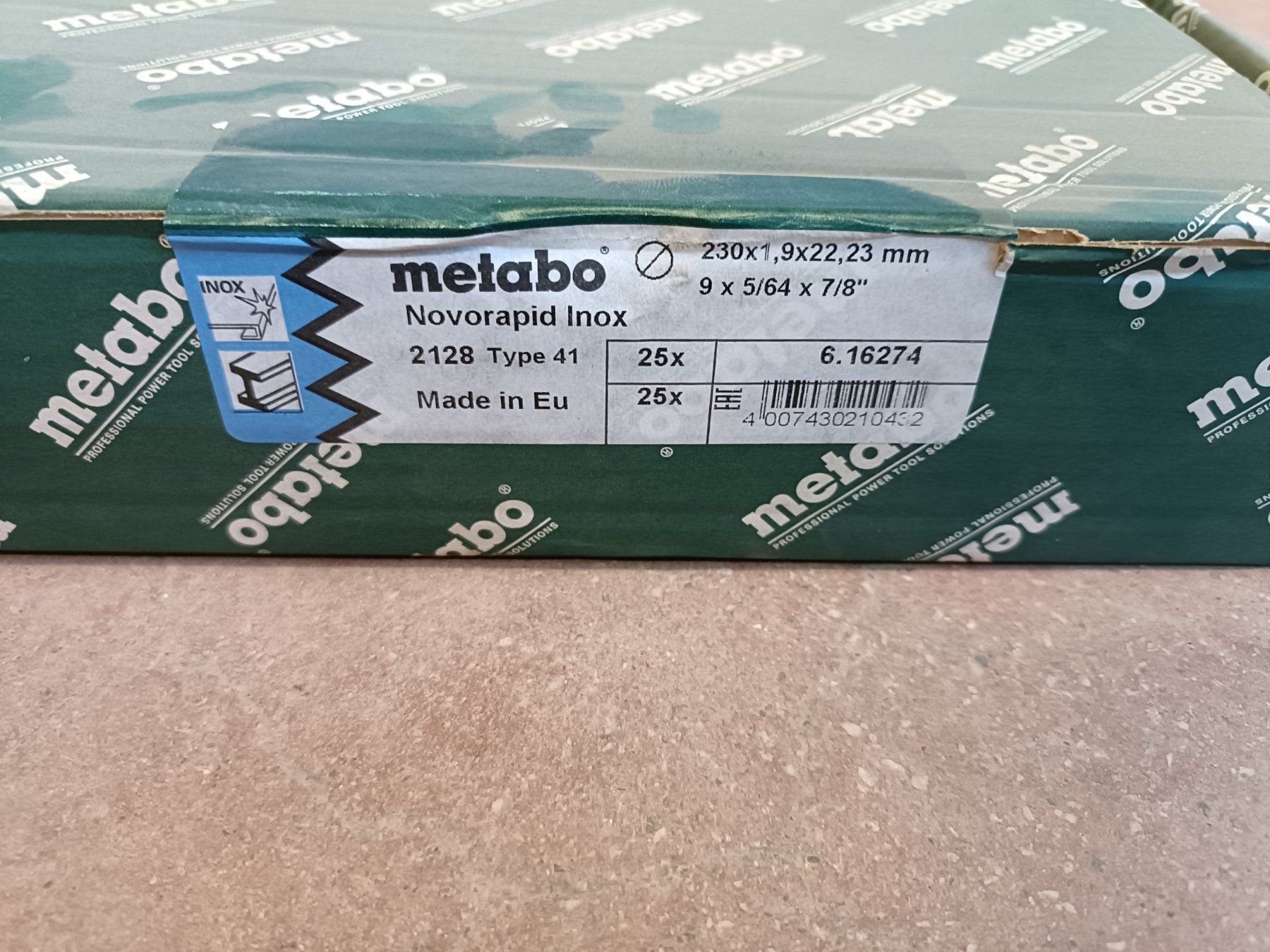 Tutte le macchine: Trennscheiben 230mmm Metall – Usato da Andelfingen venduto da Ruwo 2