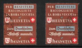 1942 Altstoff Z33d "schwacher Blaudruck"  ʘ