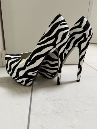 Pumps Zebra-Muster