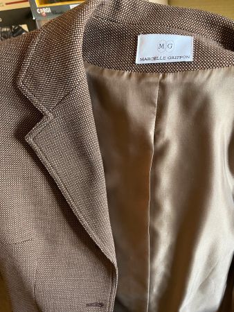 Blaser long marron, neuf. Femme (T. 44)