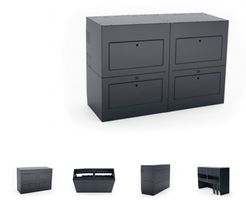 Camper Technik Schrank Moon Garage für Wasser / Strom