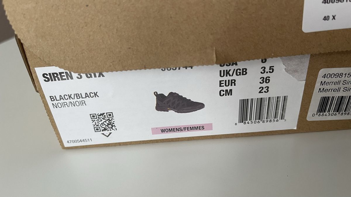 Merrell Scarpe da donna: Merrell Siren 3 GTX Grösse 36 – Nuovo e nell'imballaggio originale da Riehen venduto da katep75 4