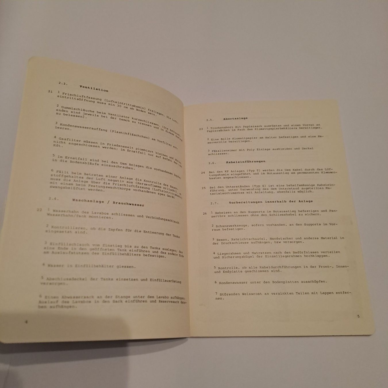 Libri: Benützung von permanenten Schutzbauten Typ ASU – Usato da Gipf-Oberfrick venduto da Mig_29 2