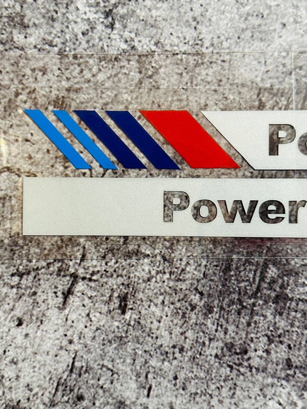 Aufkleber: BMW M Performance Kleber, in grauweiss 2er Set Neu – Neu und originalverpackt aus Balsthal von D.K.Autoteile8 6