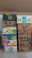 13 Bananenschachteln einzeln oder alle zusammen