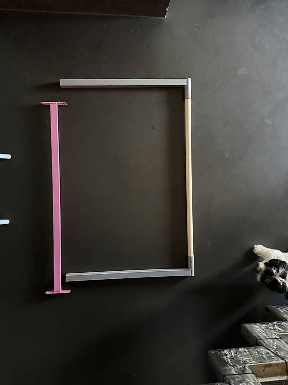 Giocattoli: Kinder Turnreck höhenverstellbar Rosa/Grau – Usato da Unterendingen venduto da Marillendax 4
