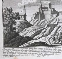 Aarburg  Kupferstich von Melchior Füssli um 1720 sehr selten