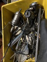 Motosacoche Oldtimer Teile, ganze Schublade
