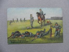 CH Humor Motiv Karte Miltär ca. 1925 Jos Schönenberger Nr.92