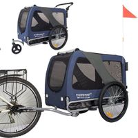 DOGGYHUT Premium XL Hundefahrradanhänger