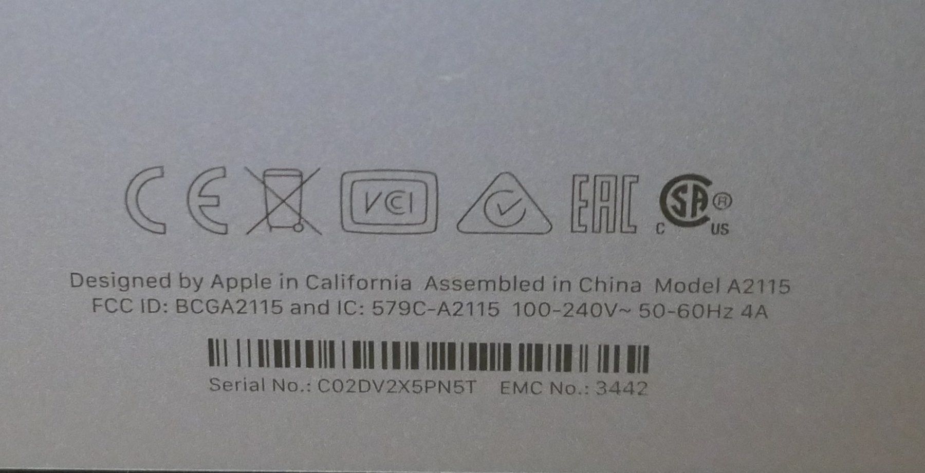 Apple PC: iMAC APPLE A21145 (MAC-050) – Usato da Münchenstein venduto da VSPBL-Verkauf 6