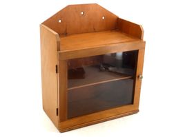 Mini vitrine cuisine bois vintage Küchenvitrine Holz antik