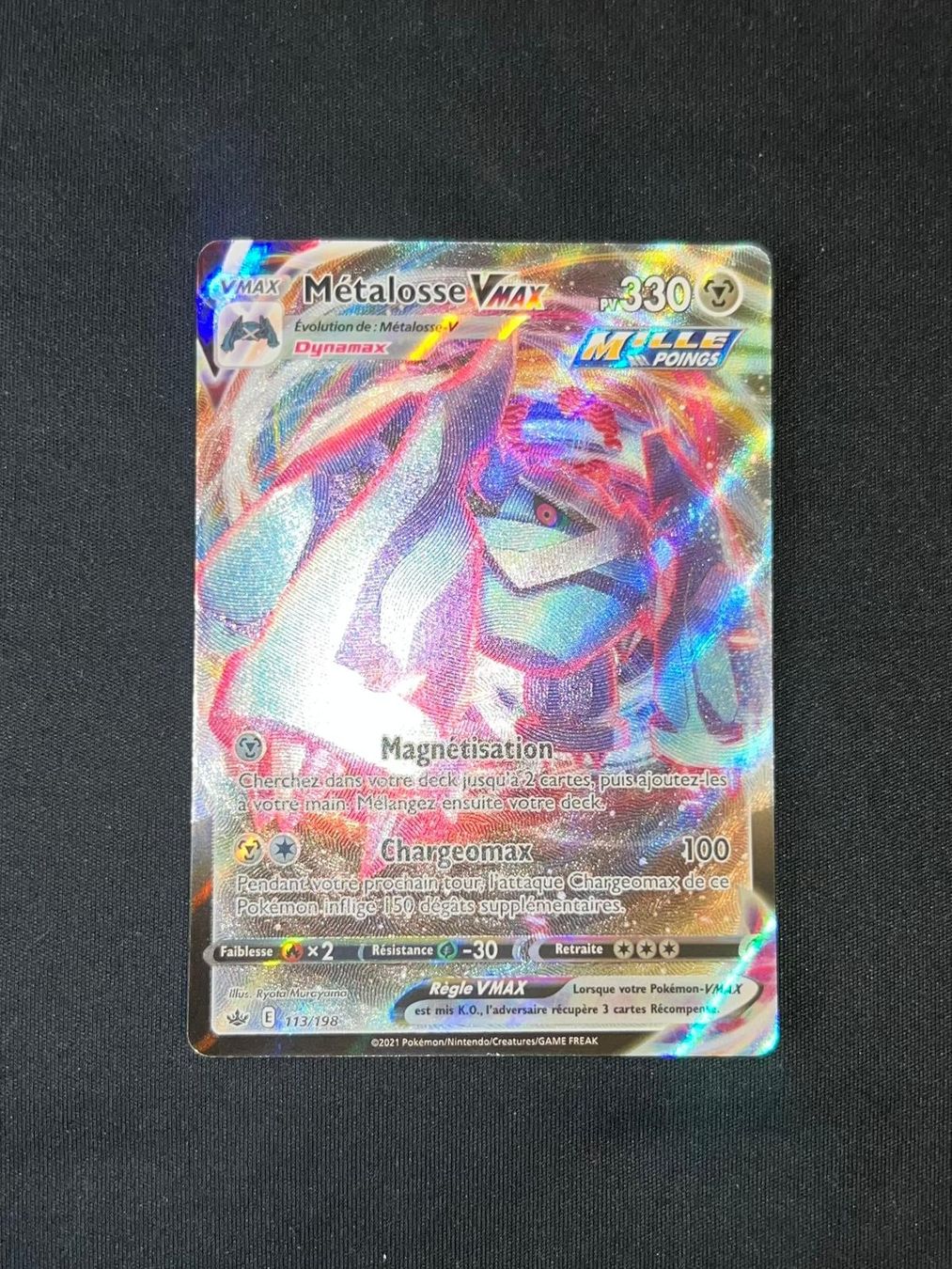 Pokémon Carte collezionabili: Métalosse Vmax FRançais 113/198 – Nuovo (secondo la descrizione) da Genève venduto da Jojo_pokemon 2