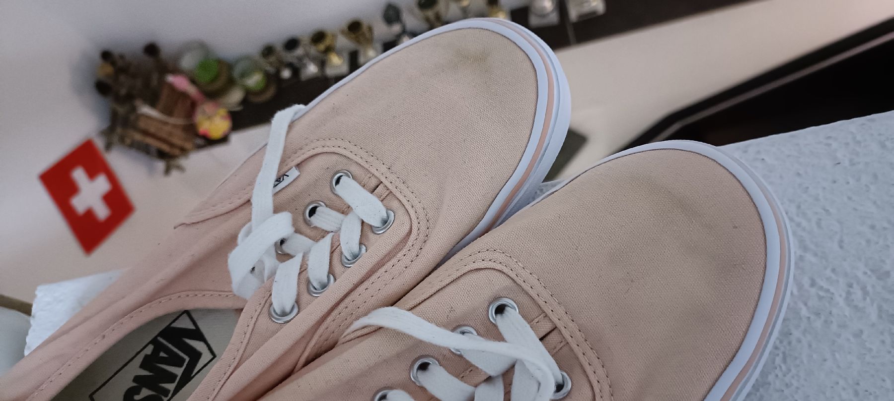 Scarpe da donna: Vans Sneaker, Grösse 38, Farbe Peach – Usato da Kölliken venduto da nidiya 1