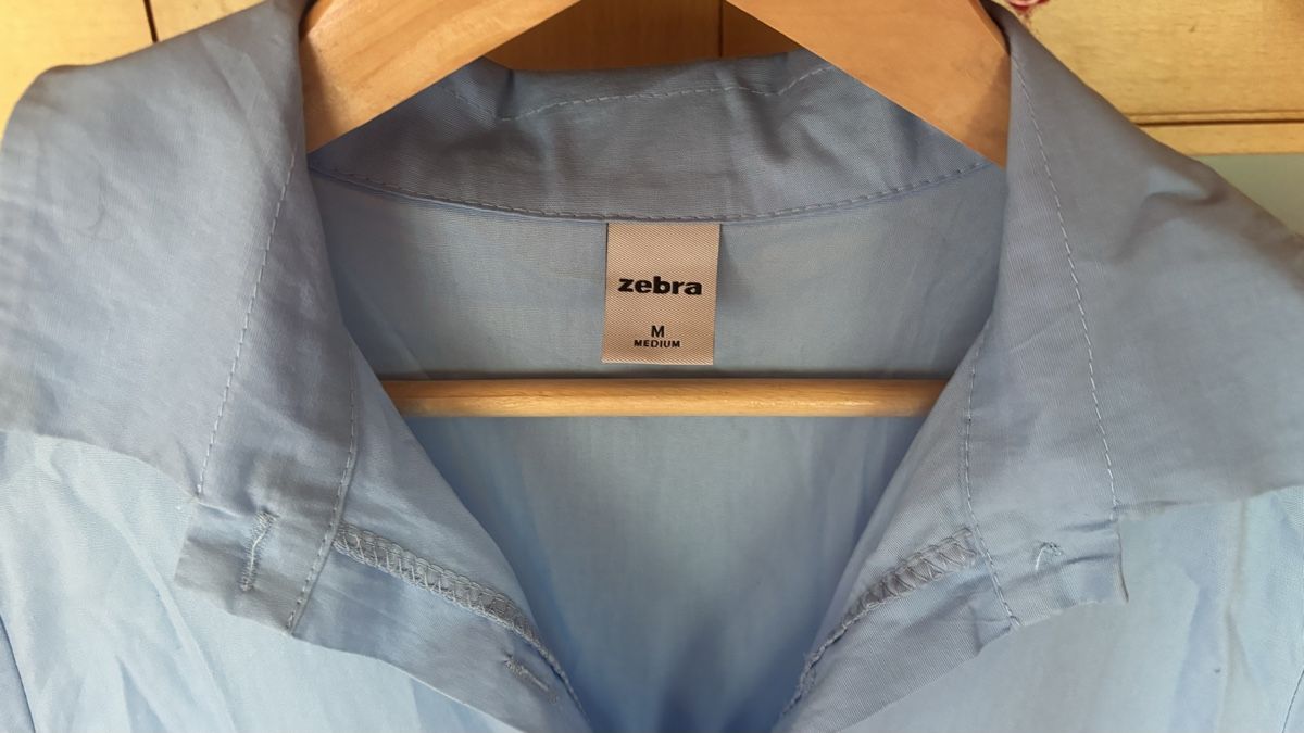 Vestiti: Robe d’été bleue en coton – Usato da Pomy venduto da Pomnath 1