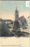 St. Blaise - L'Eglise - coloriert