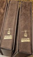 2 Sammel Ordner Bergbahnen der Schweiz inkl. Einsteck-Hülle