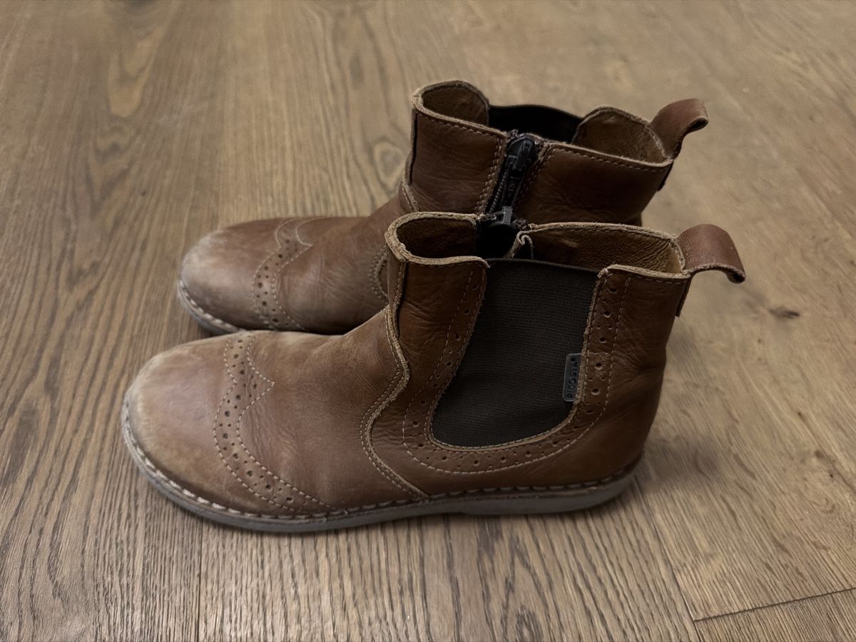 Ricosta Scarpe per ragazzi: Braune Ricosta Lederstiefeletten Gr. 39 – Usato da Birmensdorf ZH venduto da PolzerJ1 4