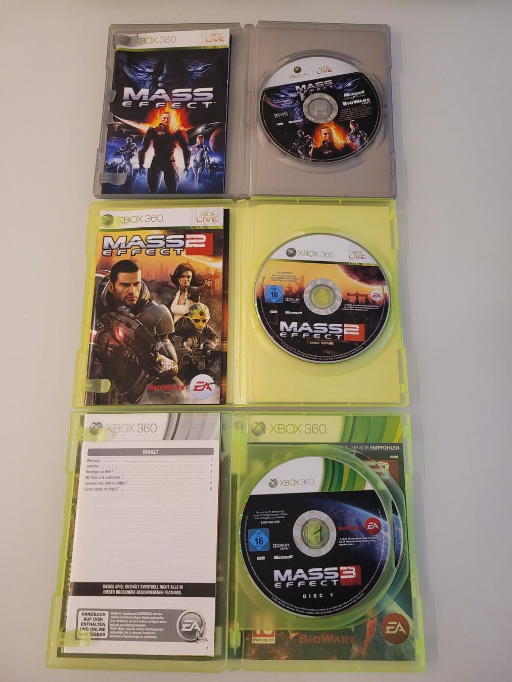 Giochi: Mass Effect 1-3 (XBox 360) – Usato da Uezwil venduto da -Retrogames- 2