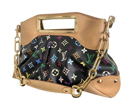 LOUIS VUITTON Monogram Multicolor Judy MM schwarz sac Tasche