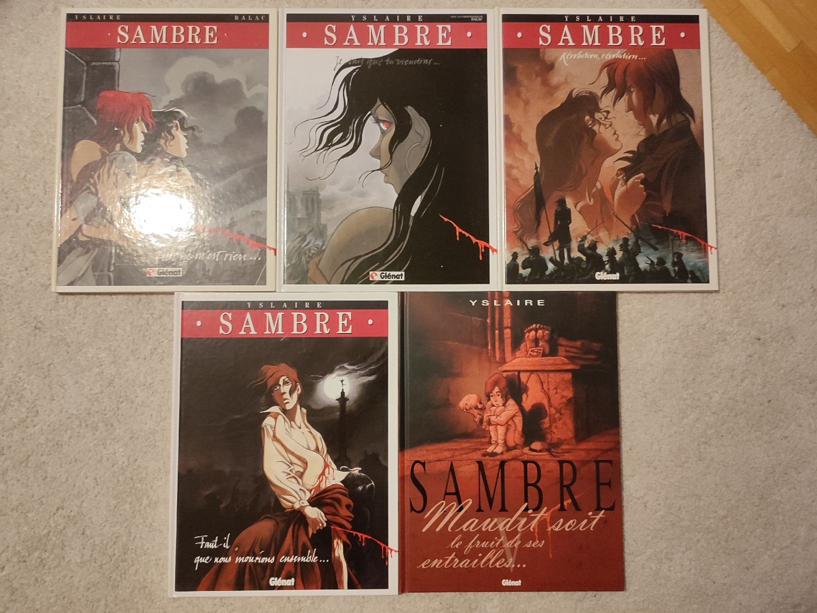 Fumetti: Sambre Tomes 1 à 5 eo – Usato da Bougy-Villars venduto da Vogue
