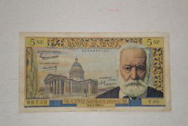 5 Nouveaux Francs - Banque de France 5.7.1962 - V.90 98730