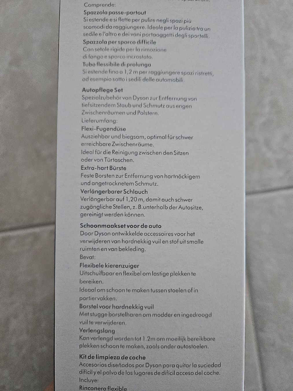Dyson Staubsauger & Zubehör: Dyson Autopflege Set – Neu und originalverpackt aus Wängi von Co_ri 1